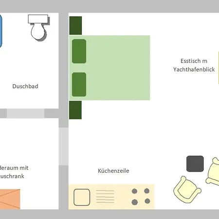 Landgasthoffischerhus - Fischerhus 2 -appartement Mit Yachthafenblick *